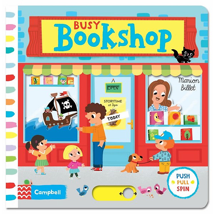 Sách Cambell Fush Full Slide Series: Busy Bookshop