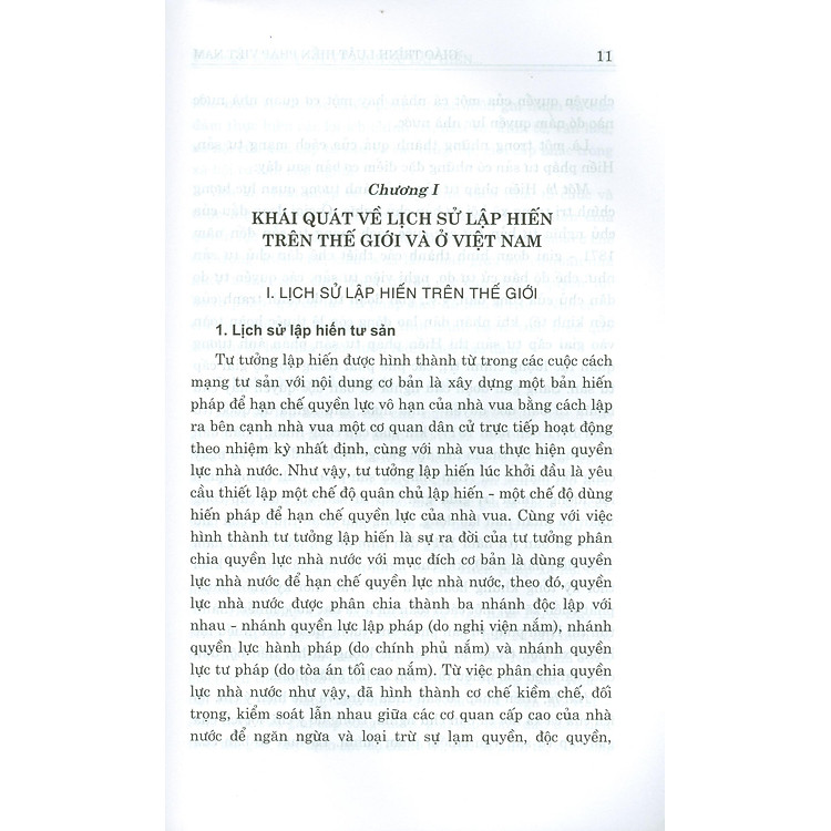 Giáo Trình Luật Hiến Pháp Việt Nam (Tái bản có chỉnh sửa, bổ sung) - Ảnh 5