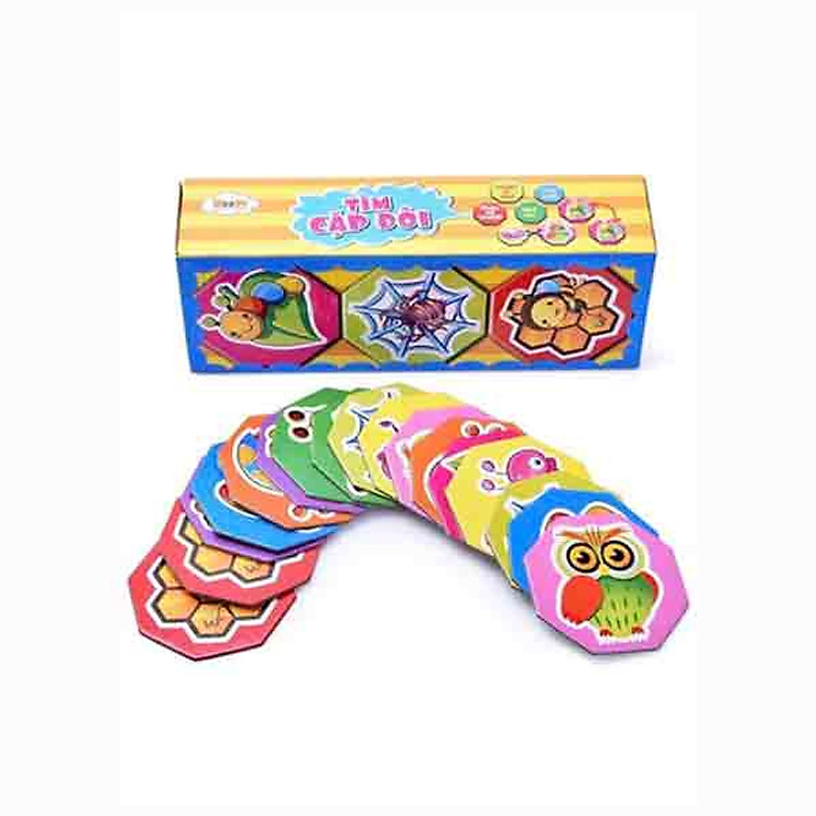 Đồ Chơi Giấy - Tìm Cặp Đôi Giấy