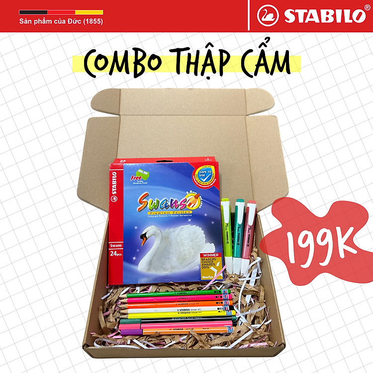 Bộ Thập Cẩm STABILO (12 món)