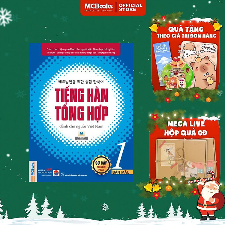 Tiếng Hàn Tổng Hợp Dành Cho Người Việt Nam – Sơ Cấp 1 – Bản Màu