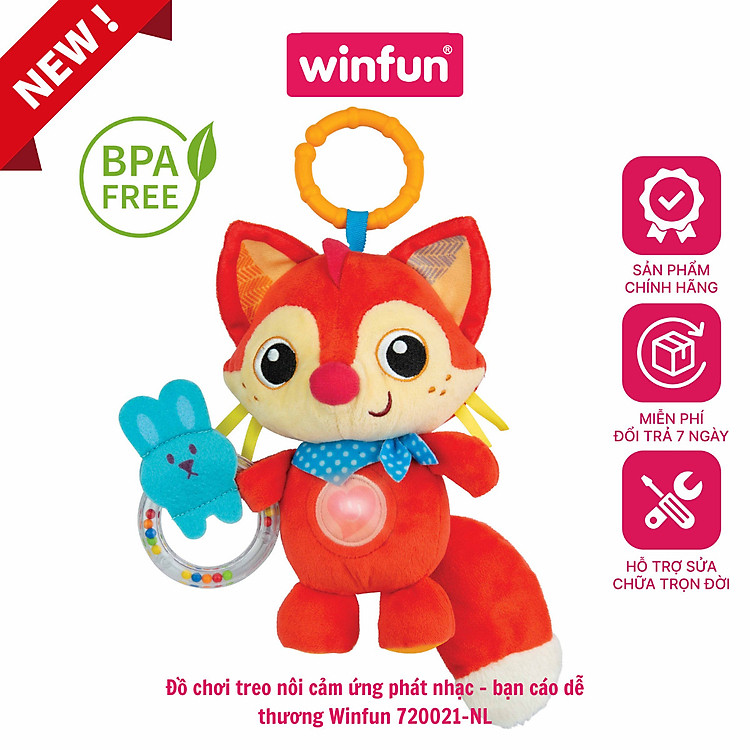 Mua Đồ chơi treo nôi phát nhạc Winfun Chính hãng Ưu đãi
