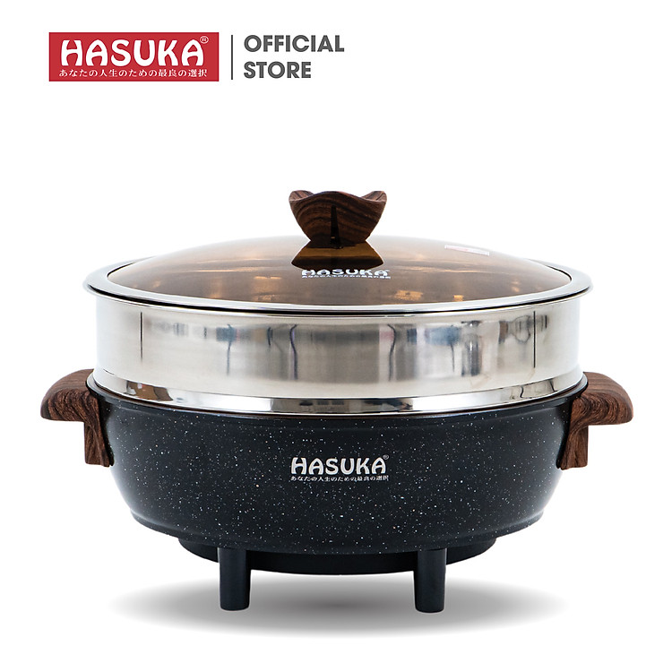 NỒI LẨU ĐIỆN ĐA NĂNG HASUKA HSK-356L Hàng chính hãng