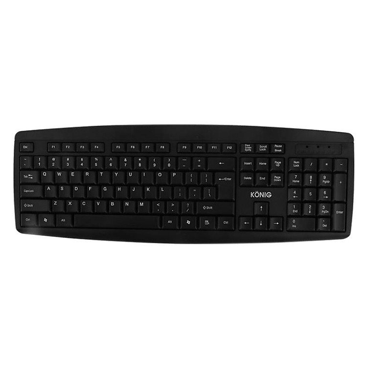 Bàn phím có dây Konig KB318 - Hàng Chính Hãng