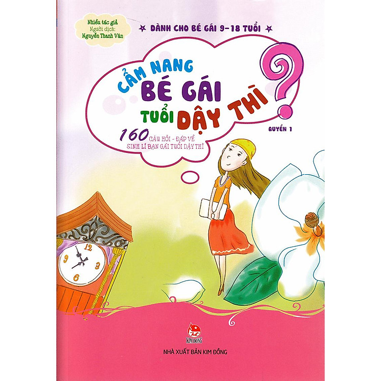 Cẩm Nang Bé Gái Tuổi Dậy Thì - Quyển 1: 160 Câu Hỏi - Đáp Về Sinh Lí Bạn Gái Tuổi Dậy Thì (Tái Bản 2019) - Ảnh 6