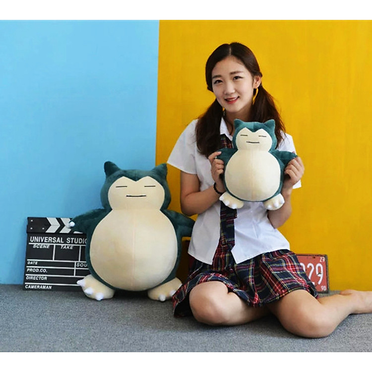 Gấu bông Snorlax mềm mại dễ thương Chính hãng Tiết kiệm - Hình ảnh 2