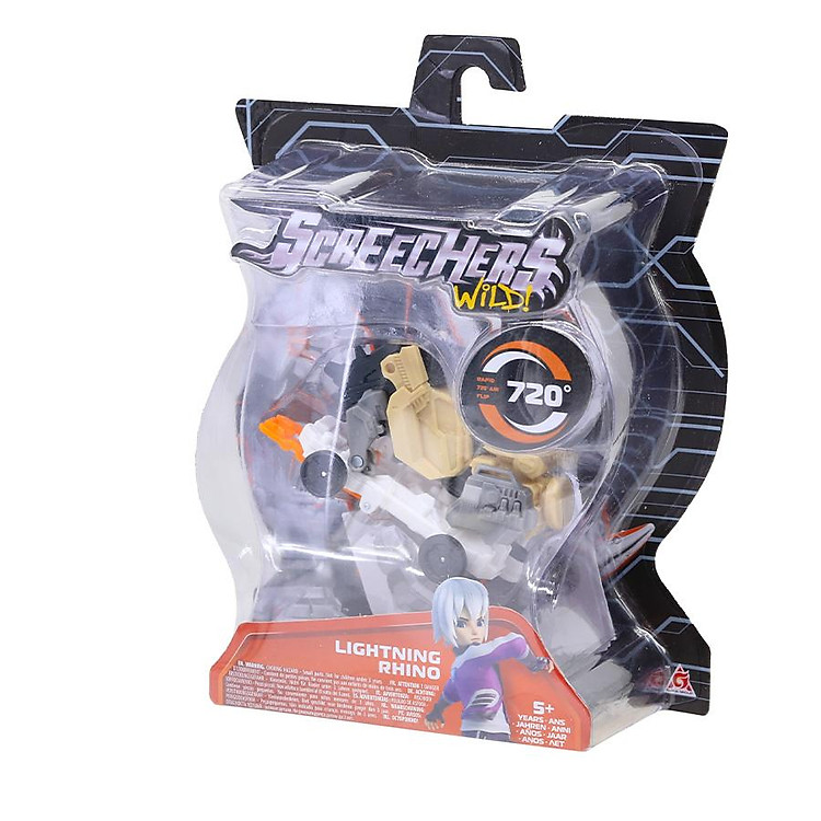 Mua Đồ Chơi Tê Giác Sấm Sét SCREECHERS Chính hãng Tiết kiệm - Hình ảnh 5