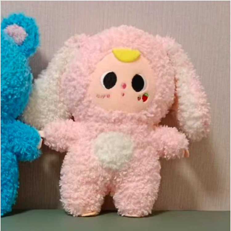 Thú nhồi bông Babythree cosplay thỏ, voi, hổ - Size 25cm - Quà tặng gấu bông baby three êm mịn cho bé.