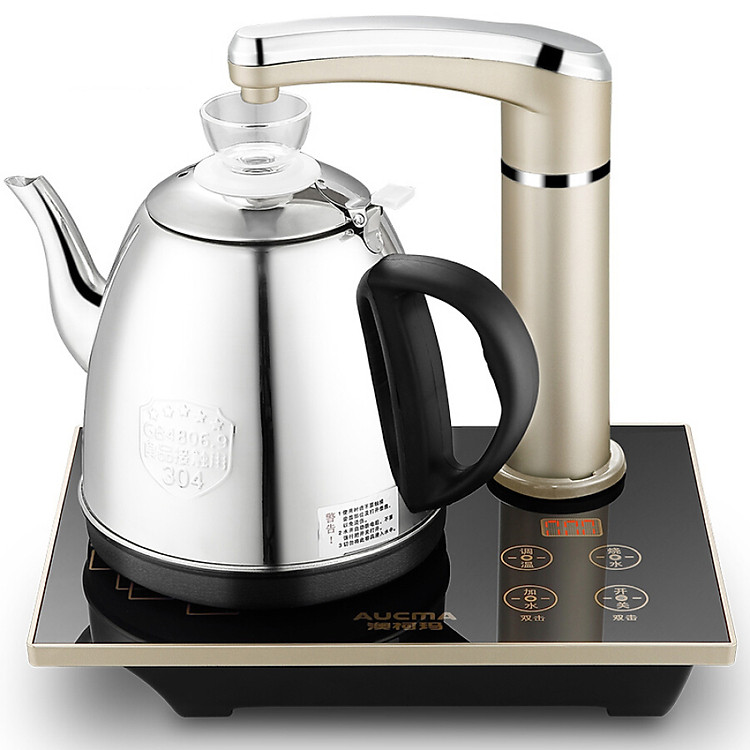 Ấm Đun Nước Điện AUCMA ADK-1350J6 (0.8L Đen)