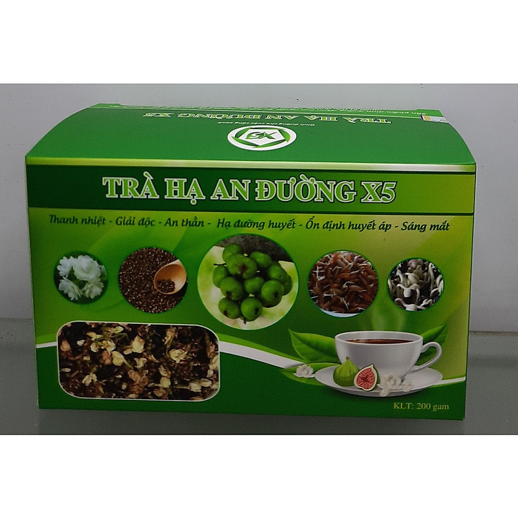 Trà Hạ An Đường X5 dùng cho người già,ăn kiêng,cao huyết áp, tiểu đường,mất ngủ,đau mắt đỏ