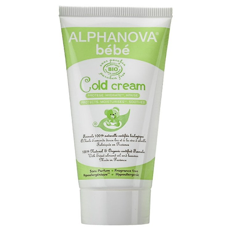 Kem dưỡng da hữu cơ cho bé Alphanova Bebe 50ml