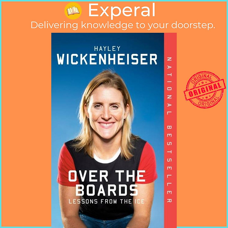 Sách - Over The Boards - Lessons from the Ice by Hayley Wickenheiser (UK edition, paperback)