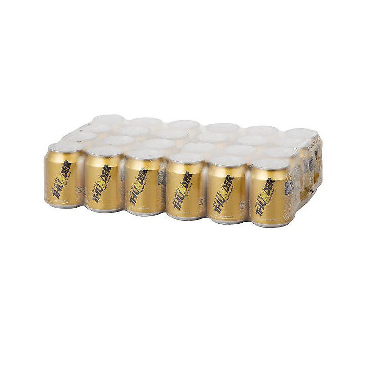 Lốc 24 lon Nước tăng lực Thunder Hương trái cây (250ml x24)