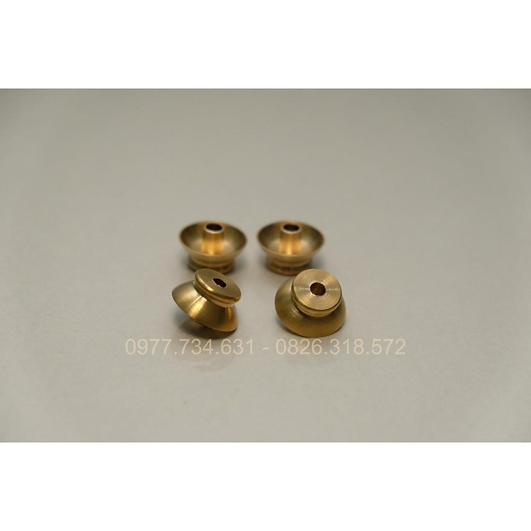 Chén Hứng Dầu Đồng Chống Kiến Gắn Vào Móc Lồng Chim Size To