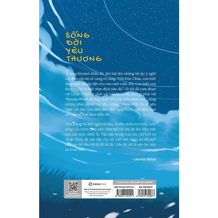 Sống Đời Yêu Thương (Live In Love) - Ảnh 2