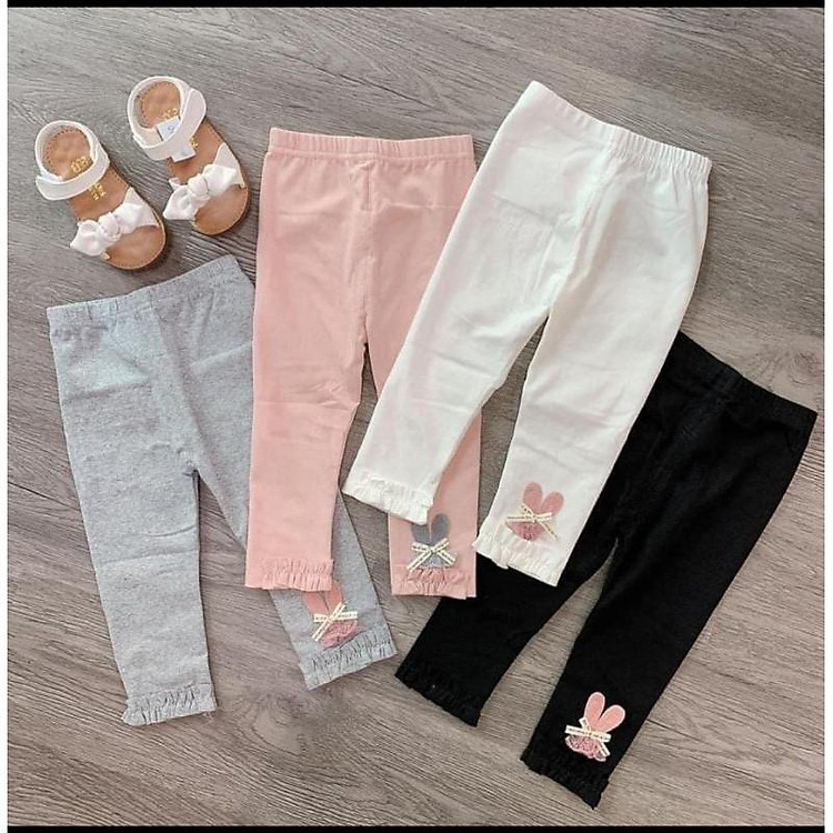 Combo 3 quần legging bé gái (giao màu ngẫu nhiên)