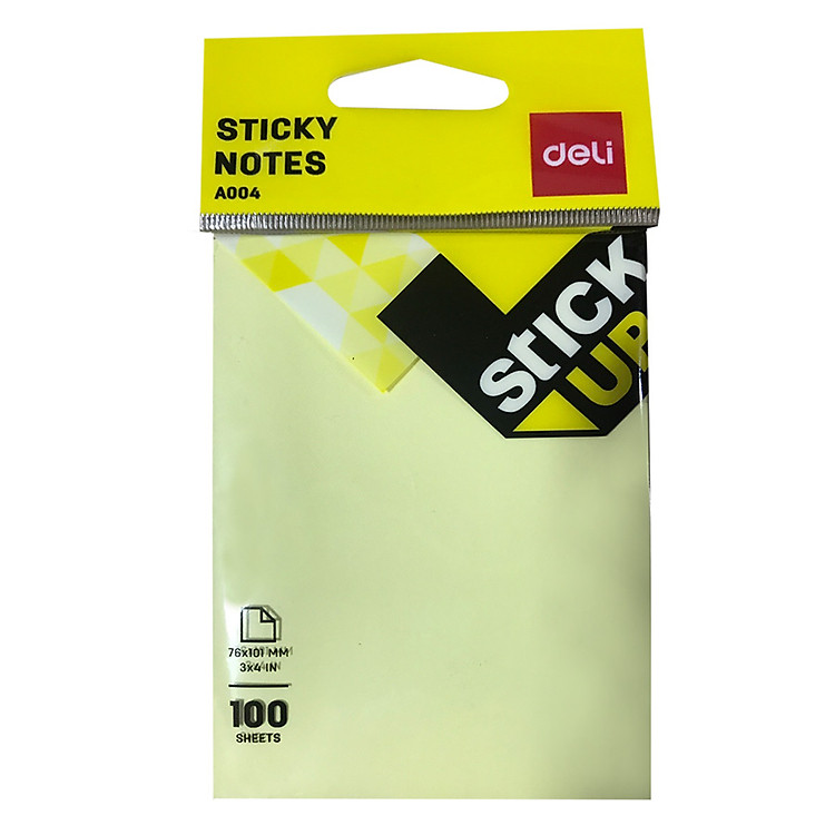 Giấy Note Vàng Deli 3 x 4 A00452