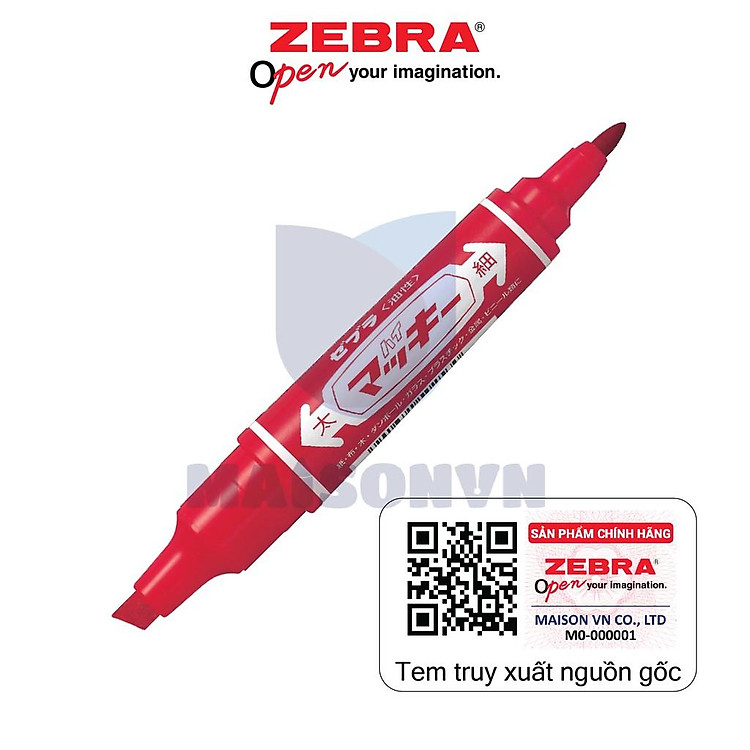 Viết Lông Dầu Mckee MO150 - Đỏ - Ảnh 3