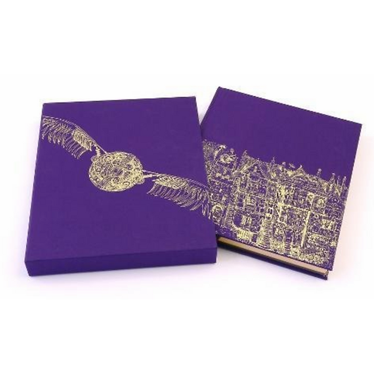 Sách Harry Potter Part 1: Harry Potter And The Philosopher's Stone (Hardback) Deluxe Illustrated Edition (Harry Potter và hòn đá phù thủy) (English Book)