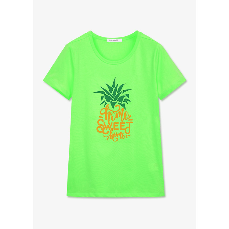 Áo Thun Nữ Tay Ngắn Lime Orange T-shirt - LO19161118