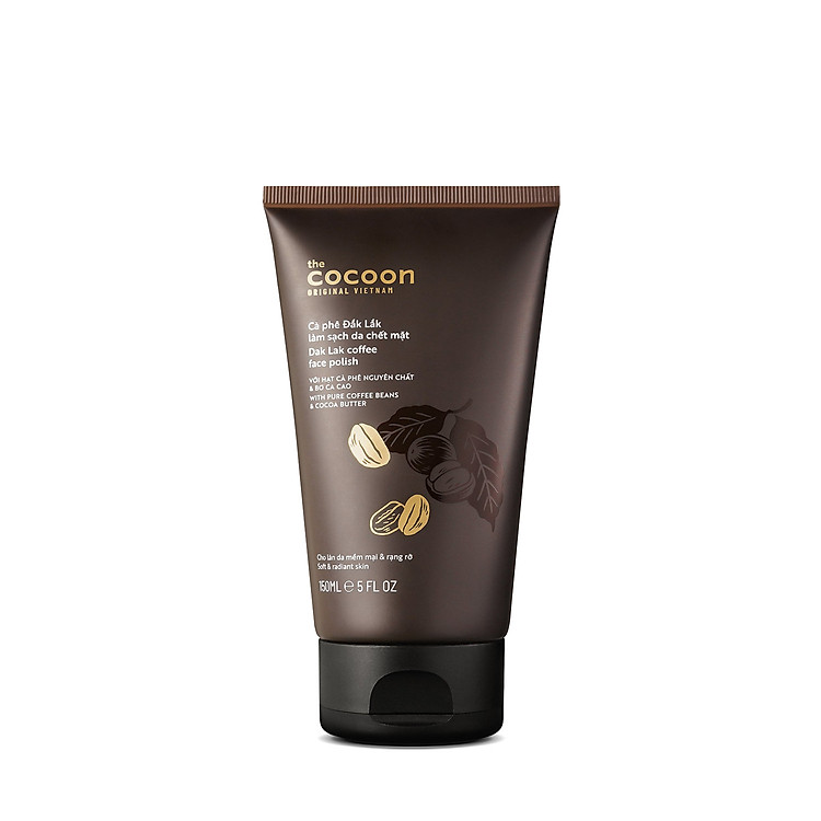 Cà Phê Đắk Lắk Làm Sạch Da Chết Mặt Cocoon 150ml