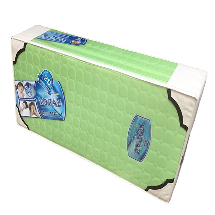 Nệm Bông ÉpTOPAZ (1m6x2mx10cm) Gấp 3 HÀN VIỆT HẢI Giao Màu Ngẫu Nhiên