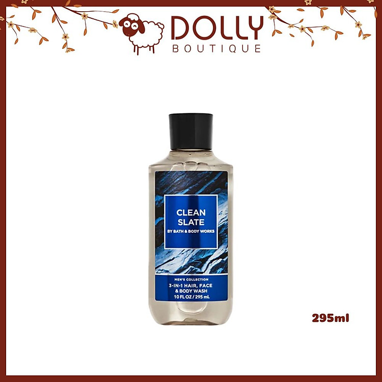 Sữa Tắm Gội Nam 3 In 1 Hair, Face & Body Wash 295ml
