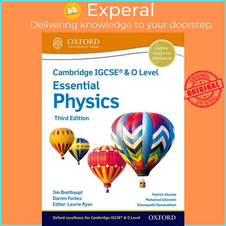 Sách - Cambridge IGCSE (R) & O Level Essential Physics: Student Book Third Edi by Jim Breithaupt (UK edition, paperback)