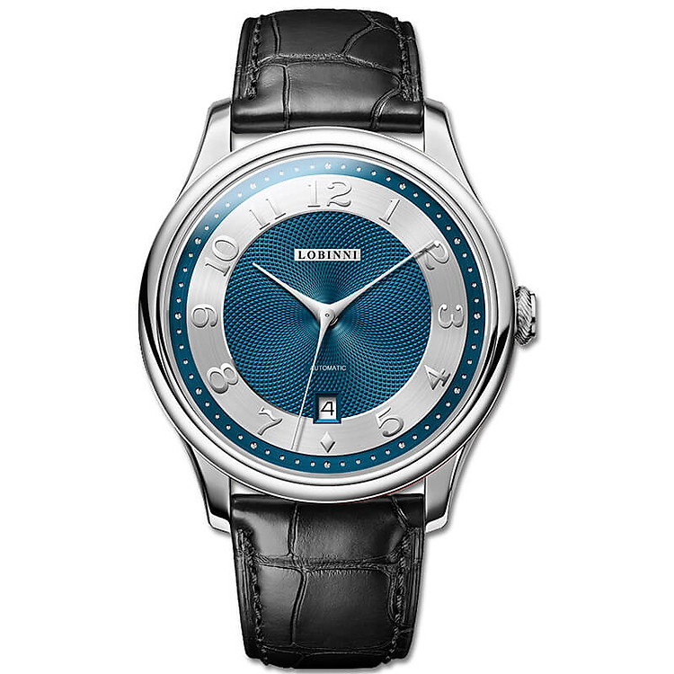 Đồng hồ nam chính hãng LOBINNI L9023-4 full box,hàng mới 100% ,kính sapphire chống nước,chống xước,dây da cao cấp,máy cơ ( Automatic),bảo hành 24 tháng