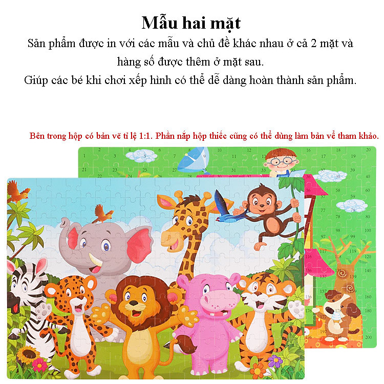 Mua Bộ Đồ Chơi Tranh Ghép 200 Mảnh BABYBOSS Chính hãng Ưu đãi - Hình ảnh 4