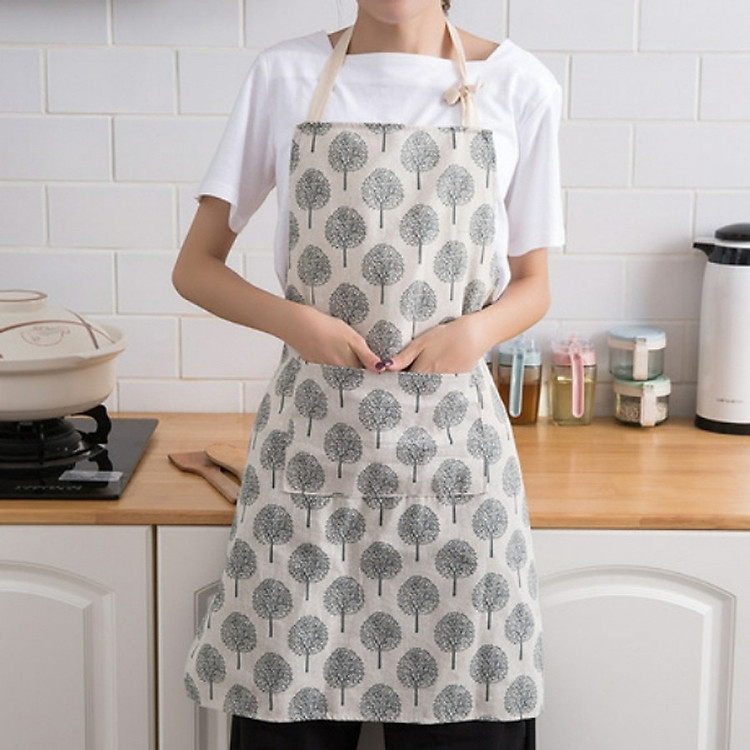 Tạp dề chống bẩn - Hình cây