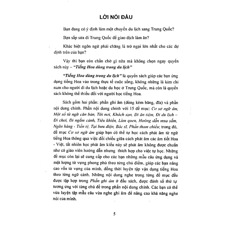 Tiếng Hoa Dùng Trong Du Lịch - Ảnh 4