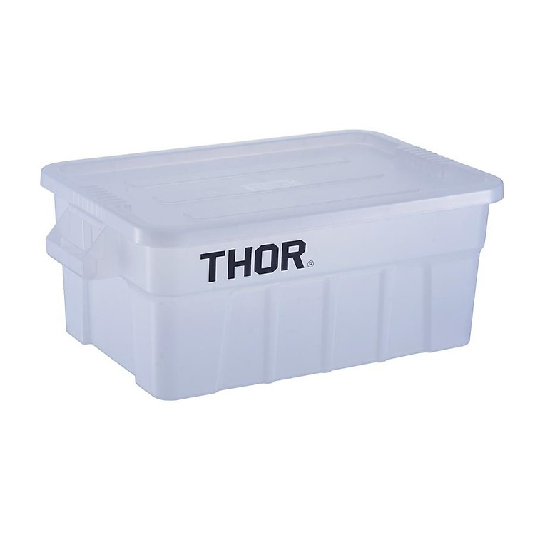 Thùng nhựa đựng đồ đa năng chịu lực dung tích lớn 53L có nắp HORECA TRUST mã 3011CL