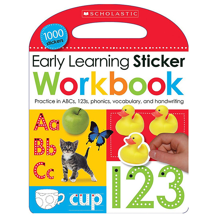 Sách Early Learning Sticker Activity Book