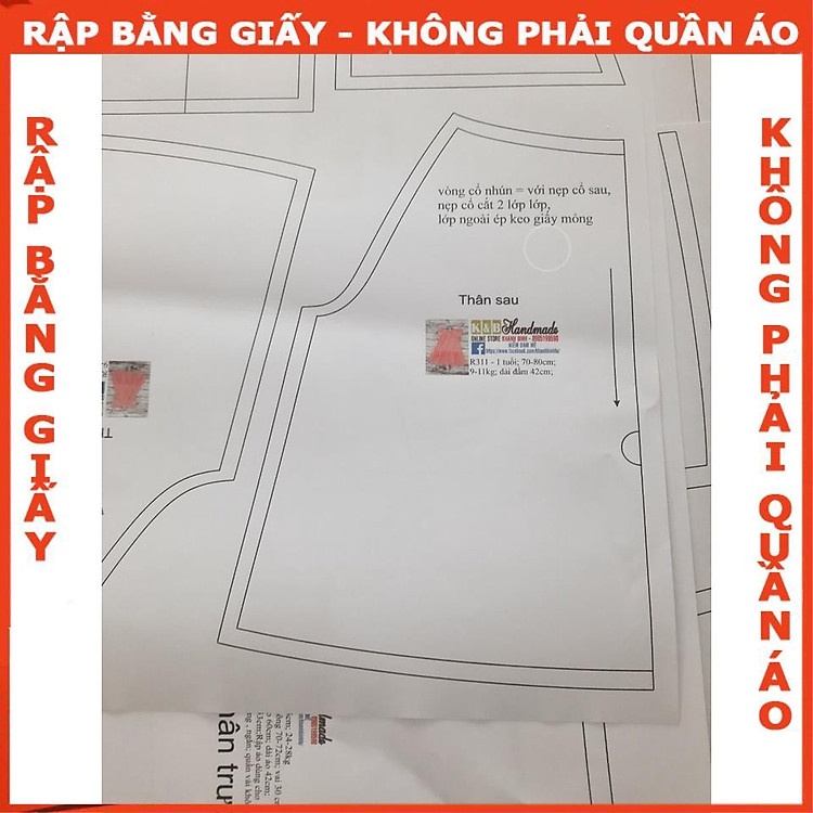 Rập giấy A0 mã R131 (BẢN VẼ) - Ảnh 4