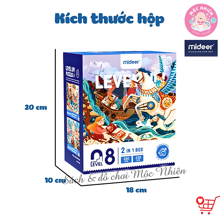 Mua Bộ Xếp Hình Nâng Cao Mideer Level 8 Chính hãng Ưu đãi - Hình ảnh 2