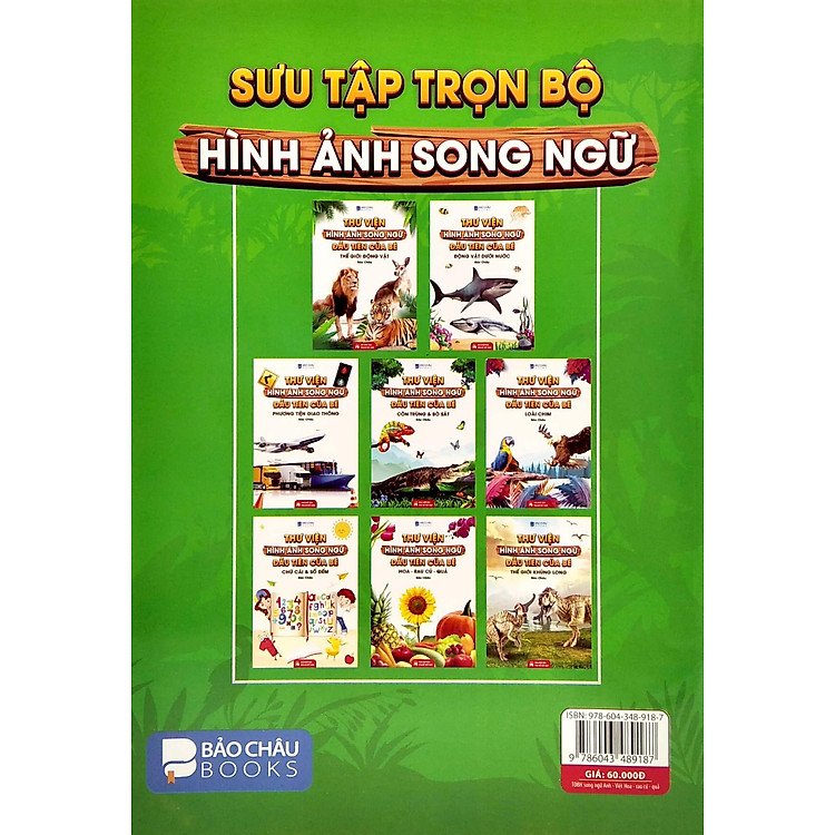 Thư Viện Hình Ảnh Song Ngữ Đầu Tiên Của Bé - Hoa - Rau Củ - Quả - Ảnh 5