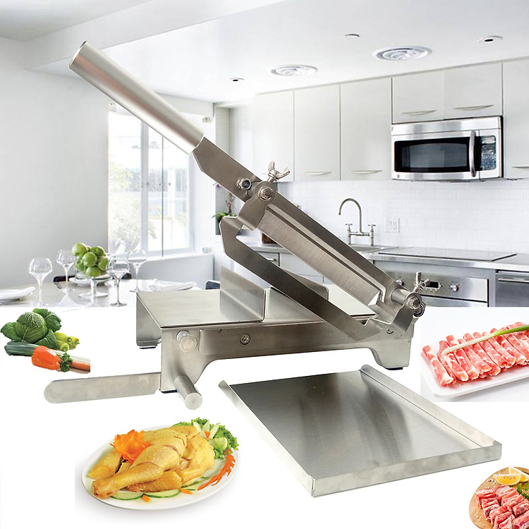 Máy thái thịt cắt xương đa năng FC - Inox không gỉ cao cấp, thái thịt đông lạnh, chặt thịt gà đa năng