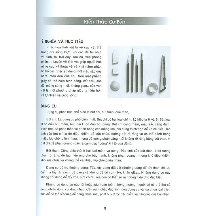 Bí Quyết Hội Họa - Phác Họa Tĩnh Vật - Ảnh 6