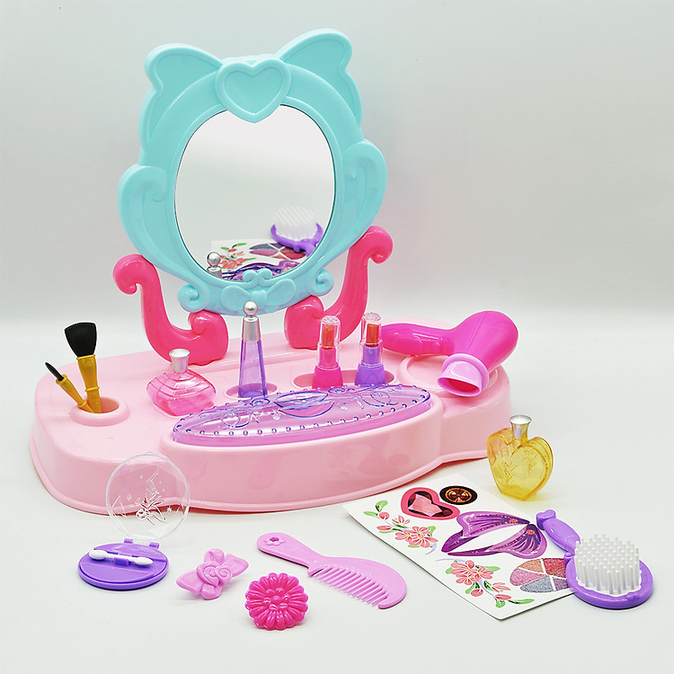 Bộ Đồ Chơi Bàn Trang Điểm DK81262 Chính hãng Tiết kiệm - Hình ảnh 3