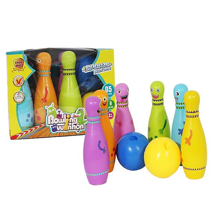 Trò Chơi Bowling Antona Trong Nhà Vui Nhộn Cho Bé Năng Động