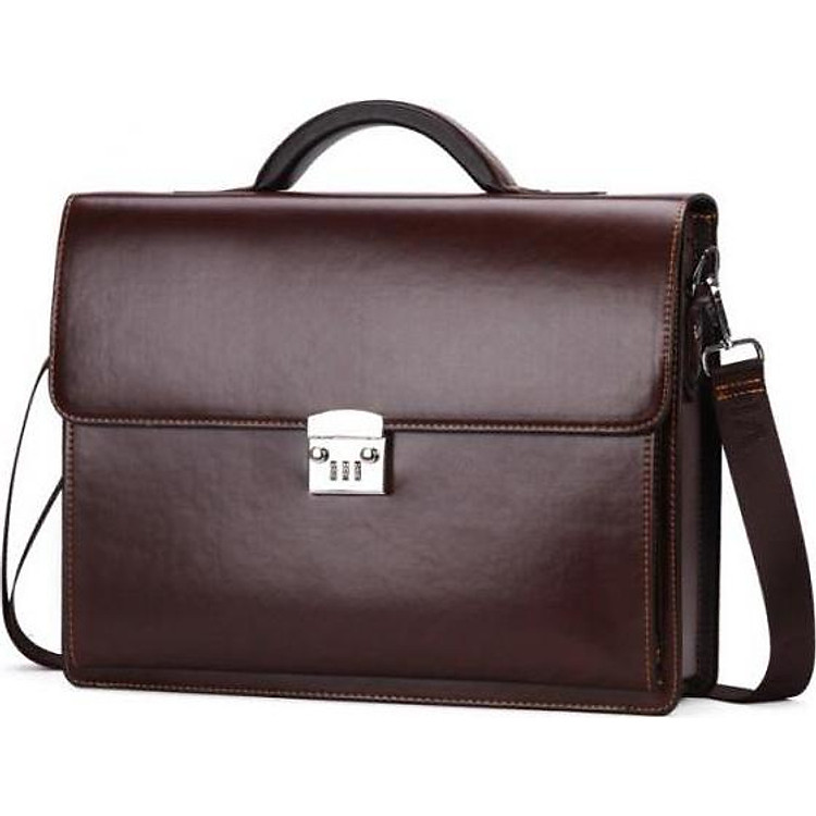 Cặp Da Nam Công Sở Khóa Số KS01