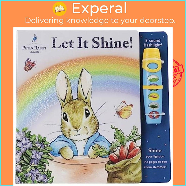Sách - Glow Flashlight Adventure World Of Peter Rabbit by P I Kids (UK edition, hardcover)