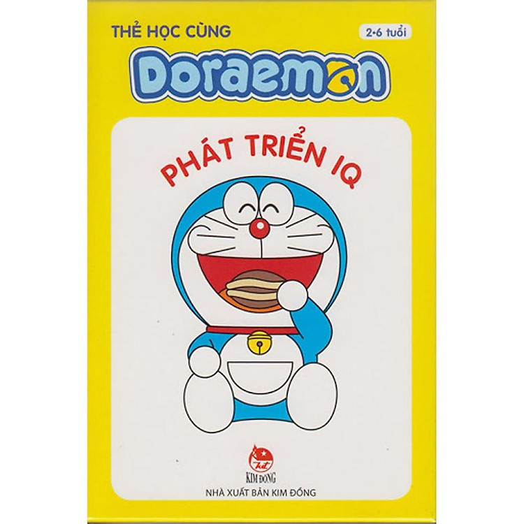 Sách - Thẻ Học Cùng Doraemon - Phát Triển IQ - Kim Đồng
