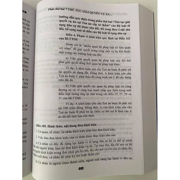 Chỉ dẫn tra cứu, áp dụng Bộ luật tố tụng dân sự năm 2015 - Ảnh 3
