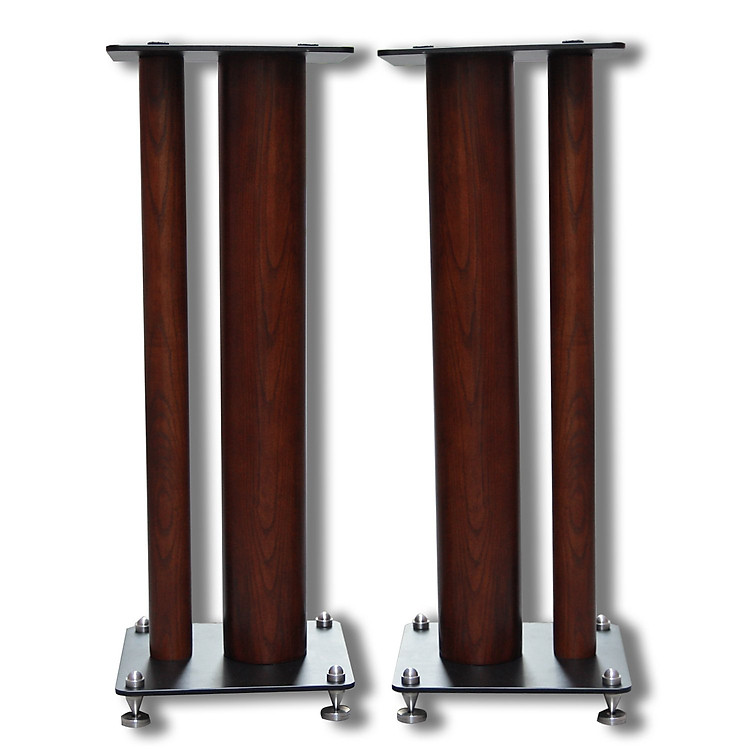 Chân loa gỗ sồi cao 70cm kèm chân đinh chống rung inox