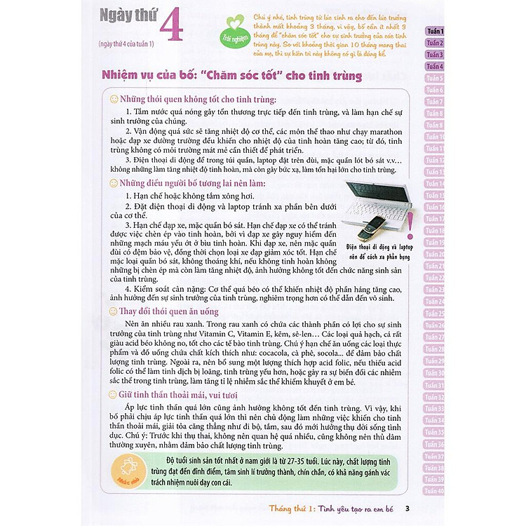 Mang Thai Thành Công - 280 Ngày, Mỗi Ngày Đọc 1 Trang - Ảnh 4