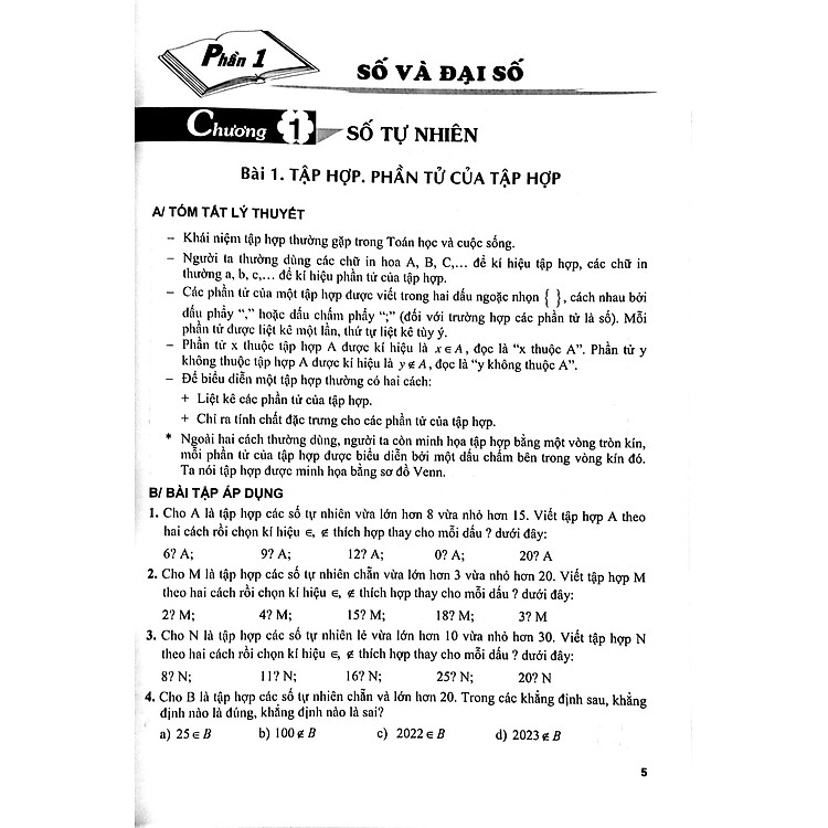 Bài Tập Phát Triển Năng Lực Toán 6 - Tập 1 - Ảnh 7