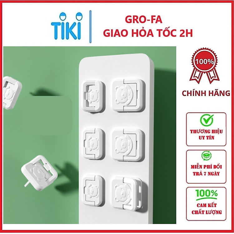 Mua Combo 5 nút bịt ổ điện hình gấu Chính hãng Tiết kiệm