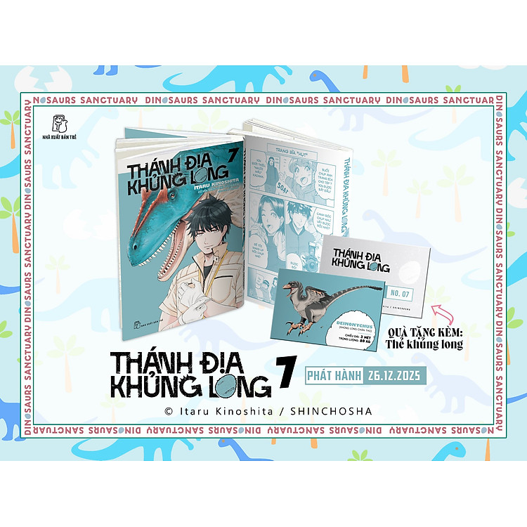 Truyện Tranh Thánh Địa Khủng Long full 7 tập (Chang Book)